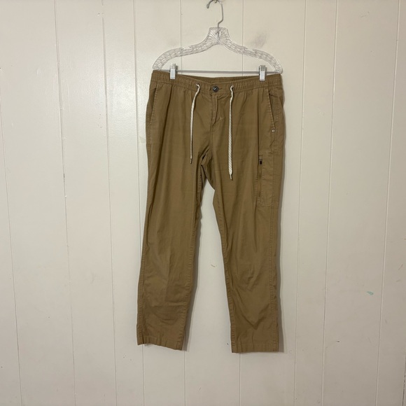 Vuori Other - Vuori Ripstop Climber Pants Mens L Khaki Athletic Outdoor Hiking Travel Stretch